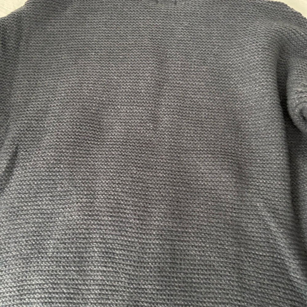GOEGEOUS Simply Southern chunky cableknit dark blue sweater - NEW!! - Picture 9 of 14